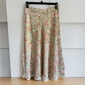 Evan Picone Size 8 Flowing Midi Skirt. Like New.